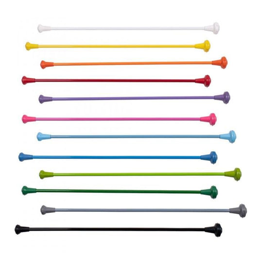 Kamalon Colored Batons Various Inch Length and Size Twirling and Marching Sport Baton 7/16" Thicker Shaft MO-TBKM34