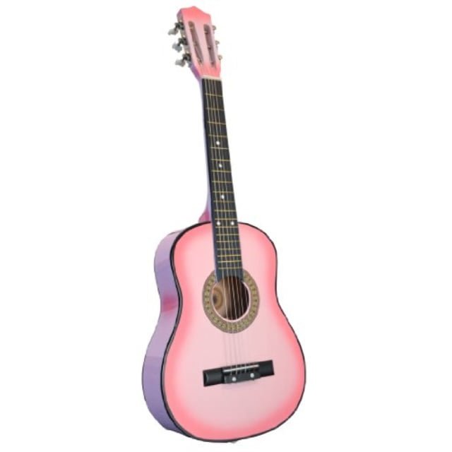 Directly Cheap 32 Inch Half Size Kids Acoustic Guitar, Pink