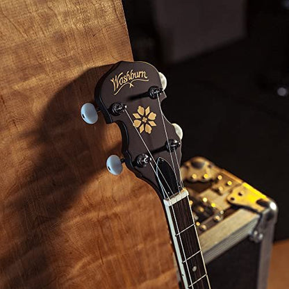 Washburn Banjo Series B7 Banjo, Nat