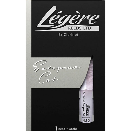 Legere Bb Clarinet European Cut Reed Strength 4.50