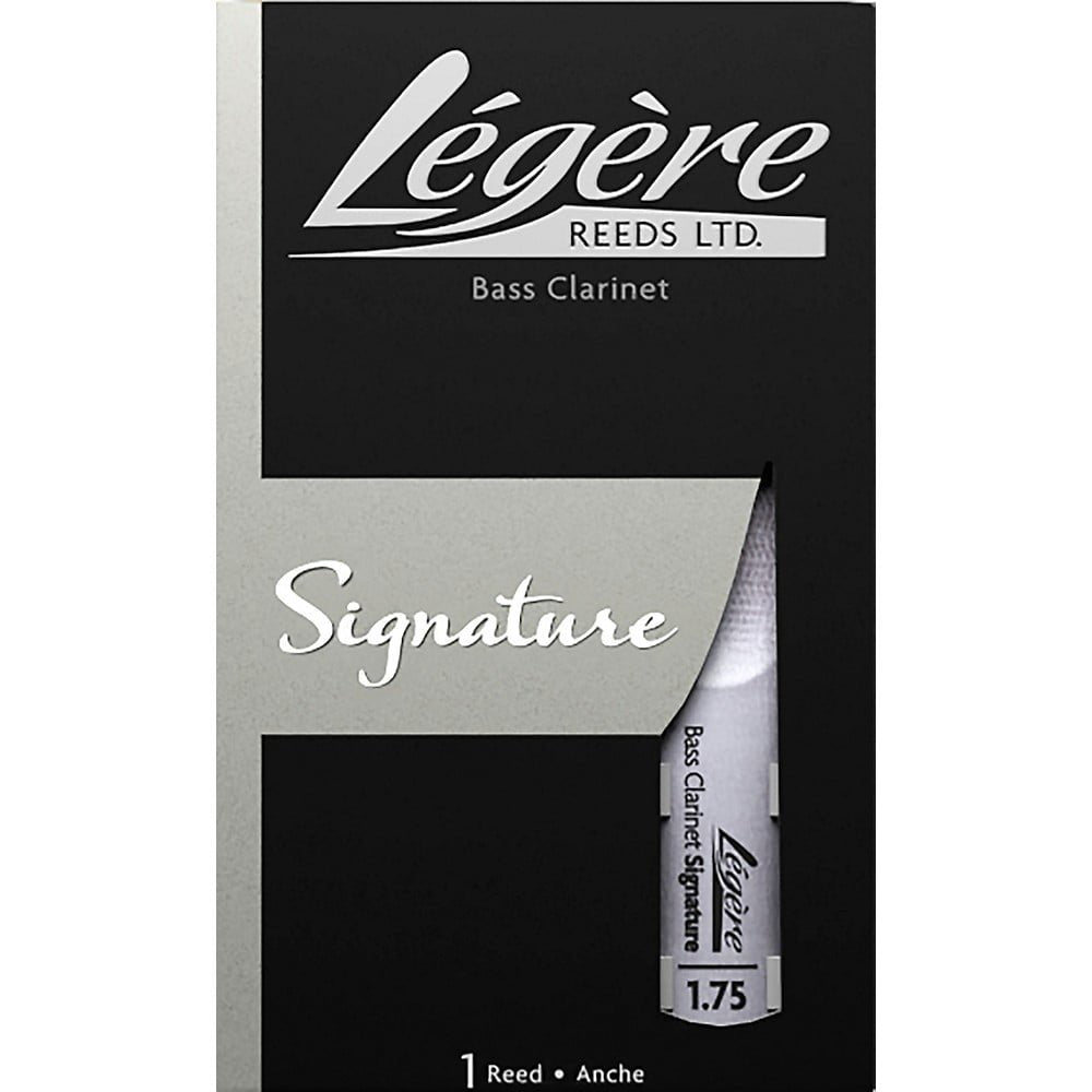 Legere Reeds Signature Bb Bass Clarinet Reed Strength 1.75
