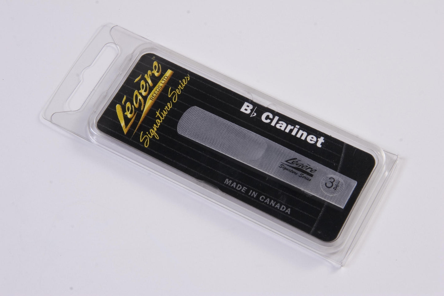Legere Reeds Signature Series Bb Clarinet Reed Strength 2.75